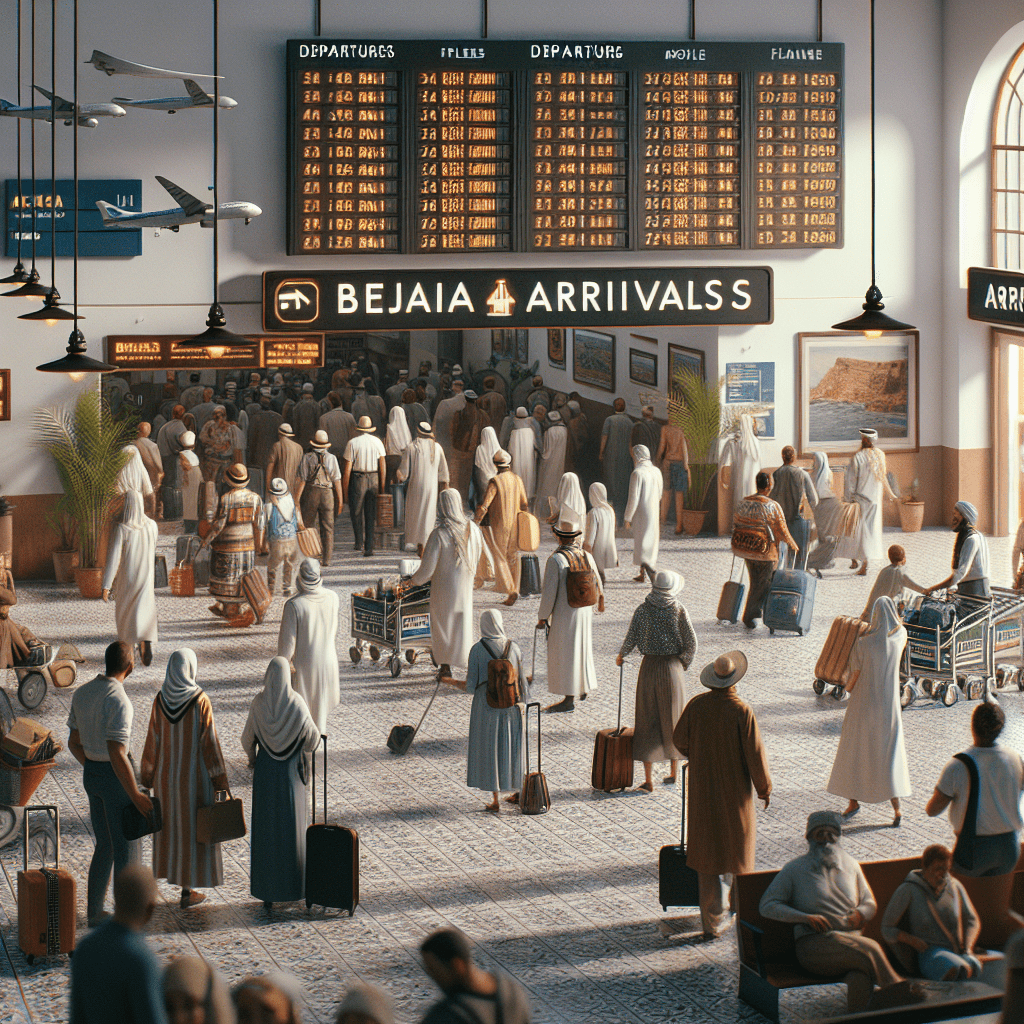 Ankünfte am Flughafen Bejaia(BJA)