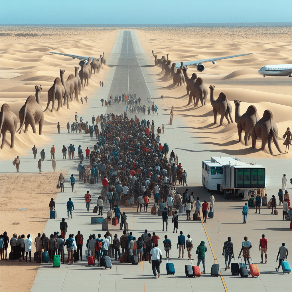 Ankünfte am Flughafen Namibe(MSZ)