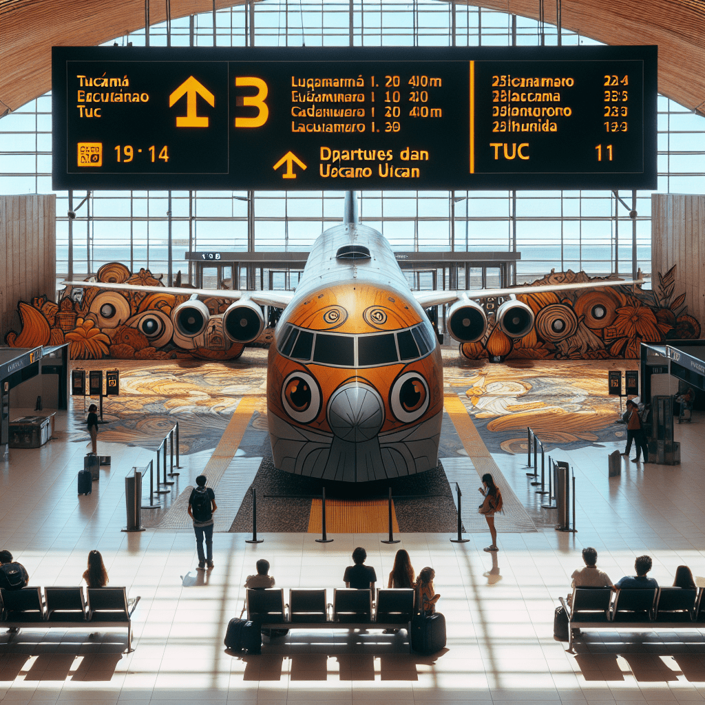 Abflüge am Flughafen Tucuman(TUC)