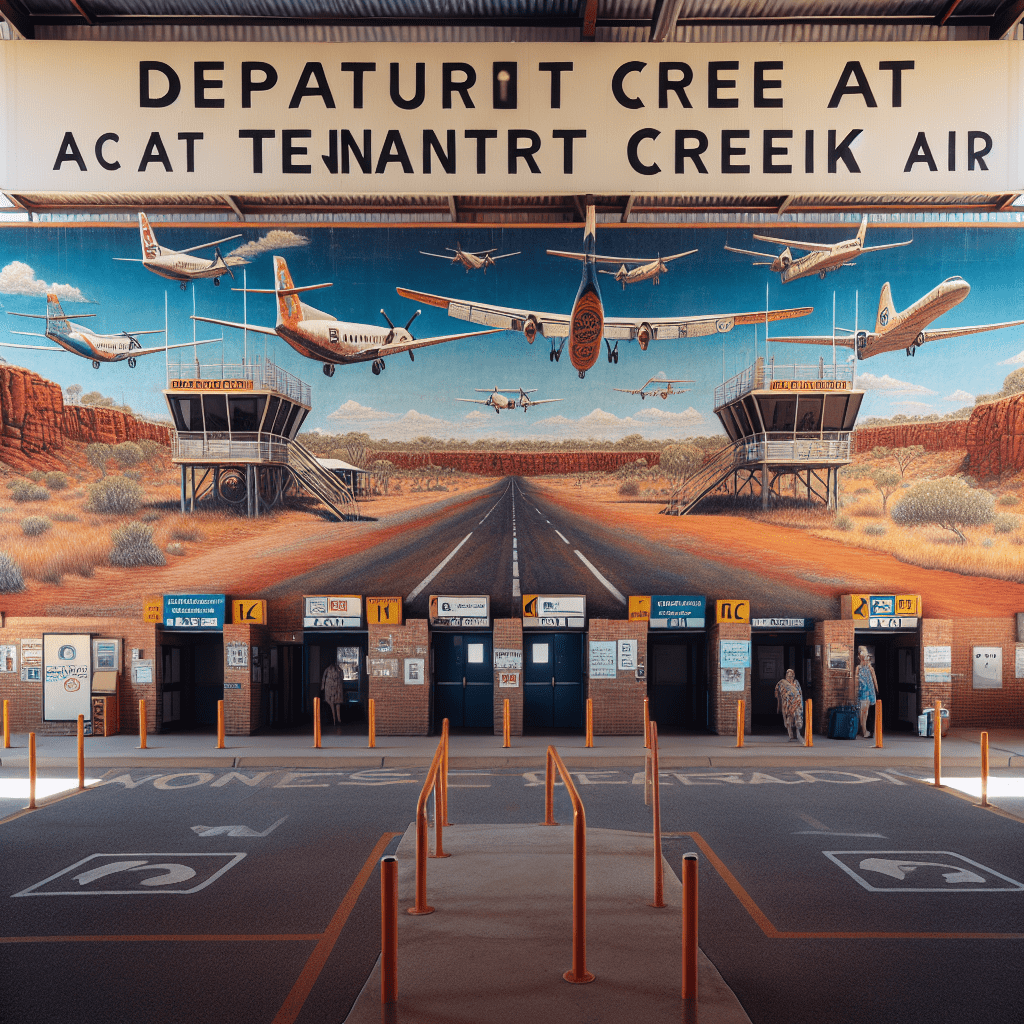 Abflüge am Flughafen Tennant Creek(TCA)