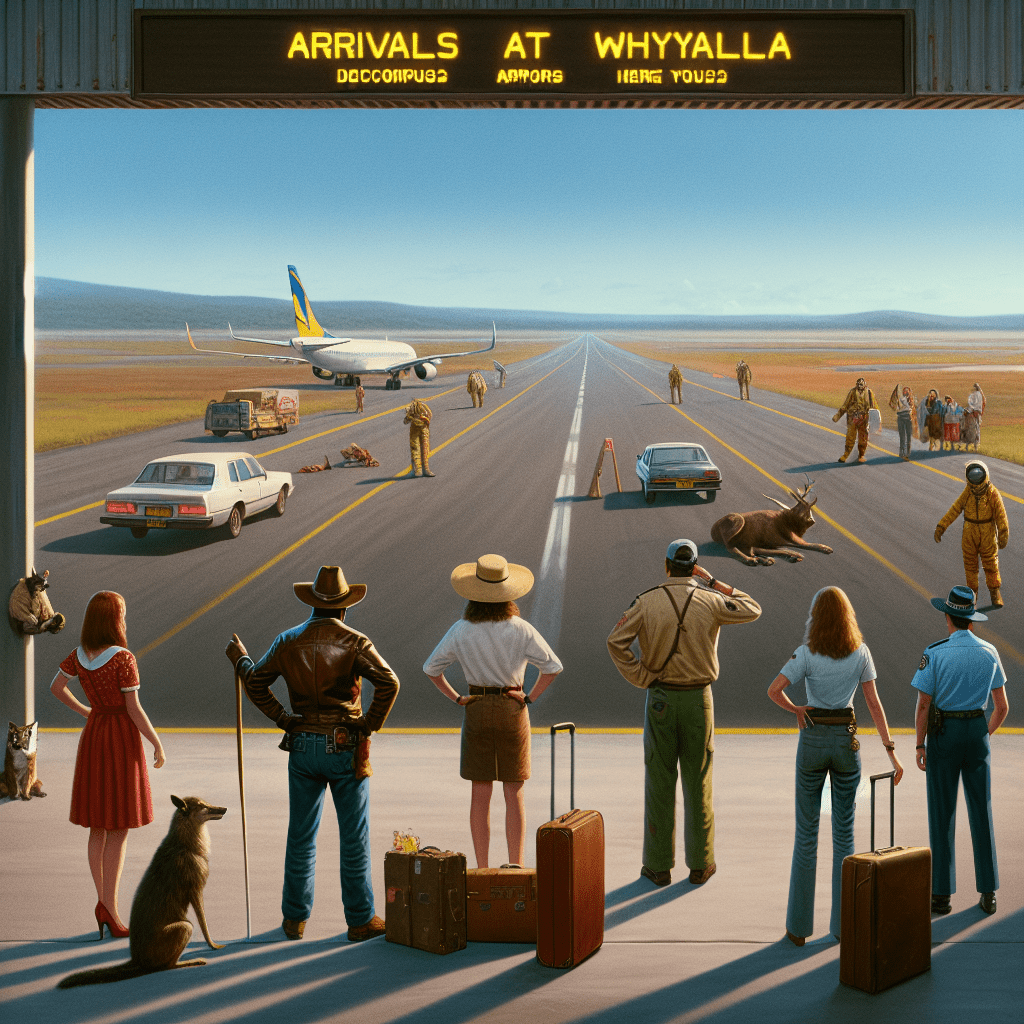 Ankünfte am Flughafen Whyalla(WYA)