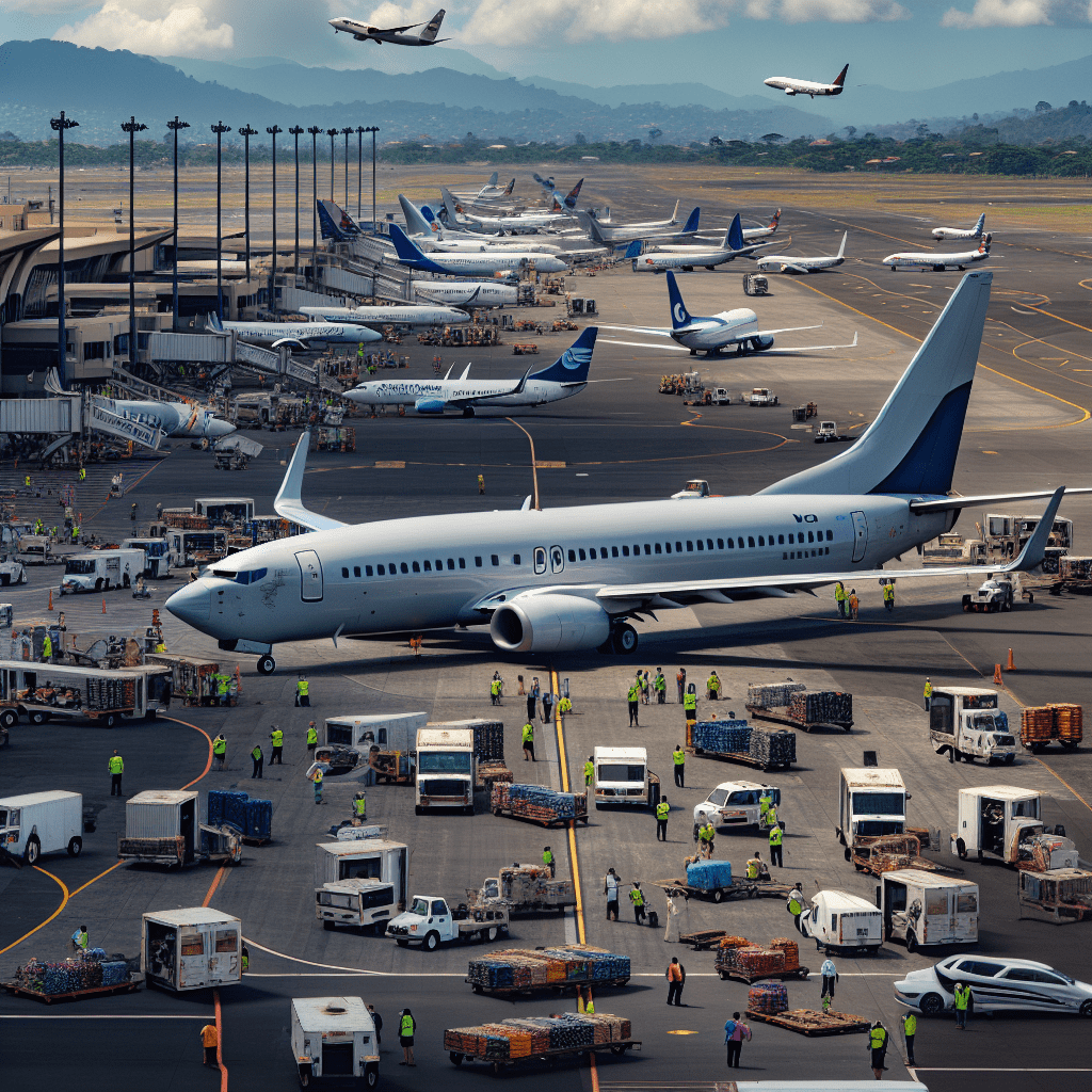 Abflüge am Flughafen San Jose Costa Rica(SJO)