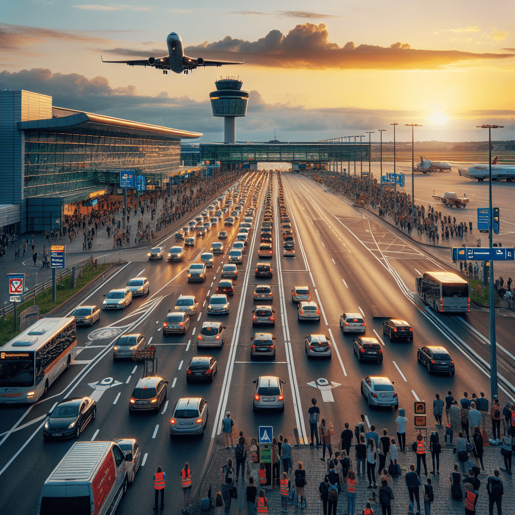 Ankünfte am Flughafen Köln Bonn(CGN)