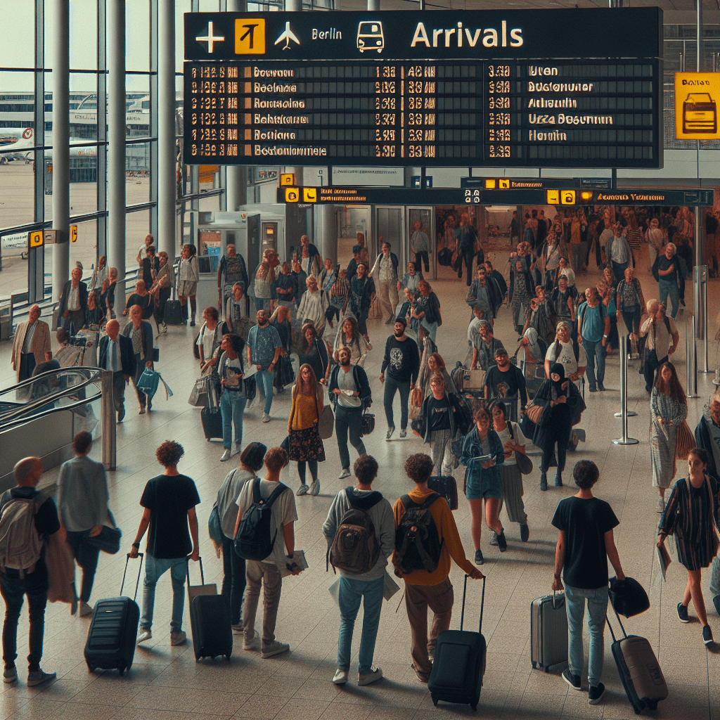 Ankünfte am Flughafen Berlin Tegel(TXl)