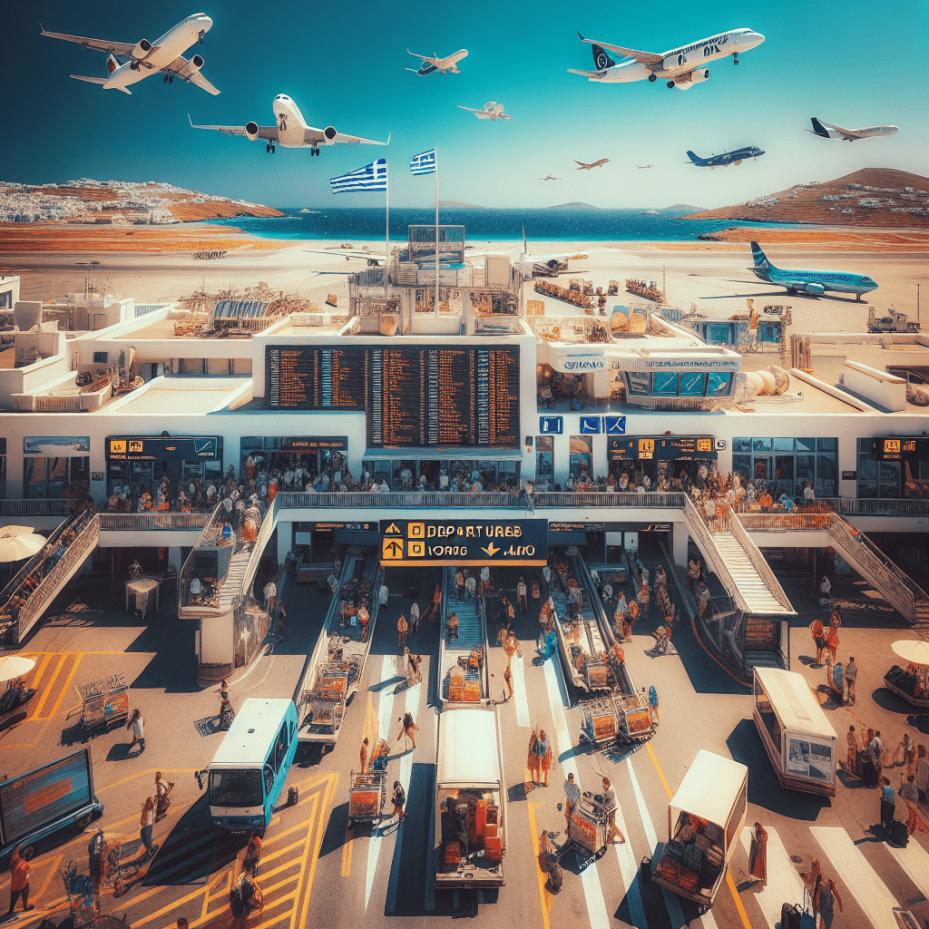 Abflüge am Flughafen Mykonos(JMK)