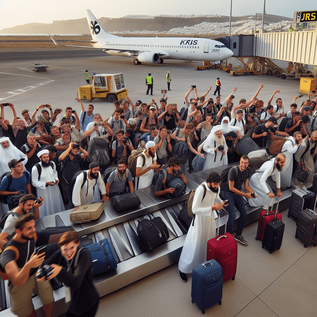 Ankünfte am Flughafen Santorin(JTR)