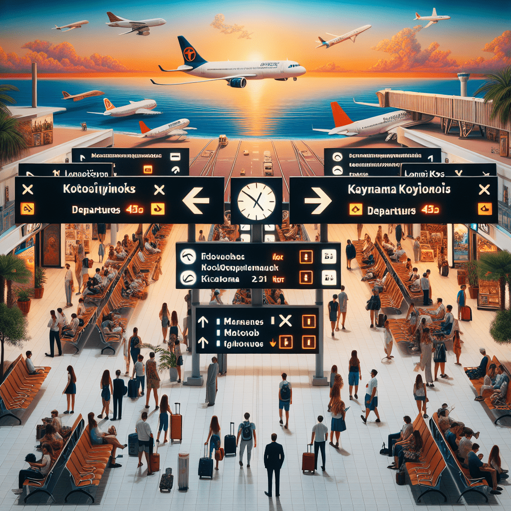 Abflüge am Flughafen Kos(KGS)