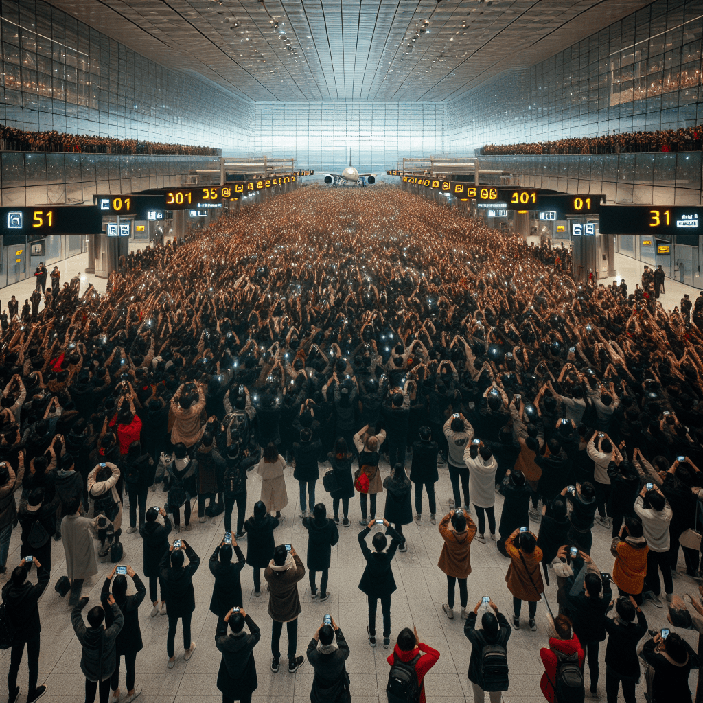 Ankünfte am Flughafen Aktion(PVK)