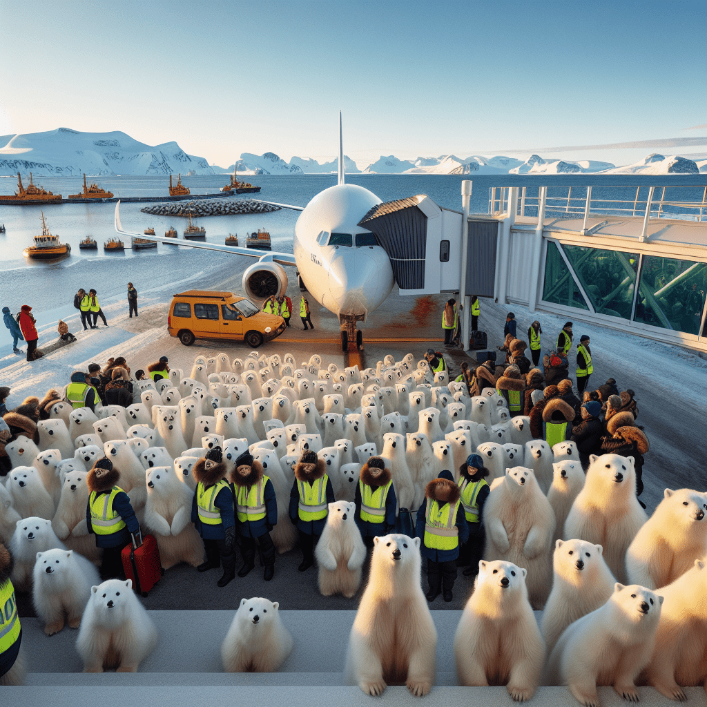 Ankünfte am Flughafen Ilulissat(JAV)