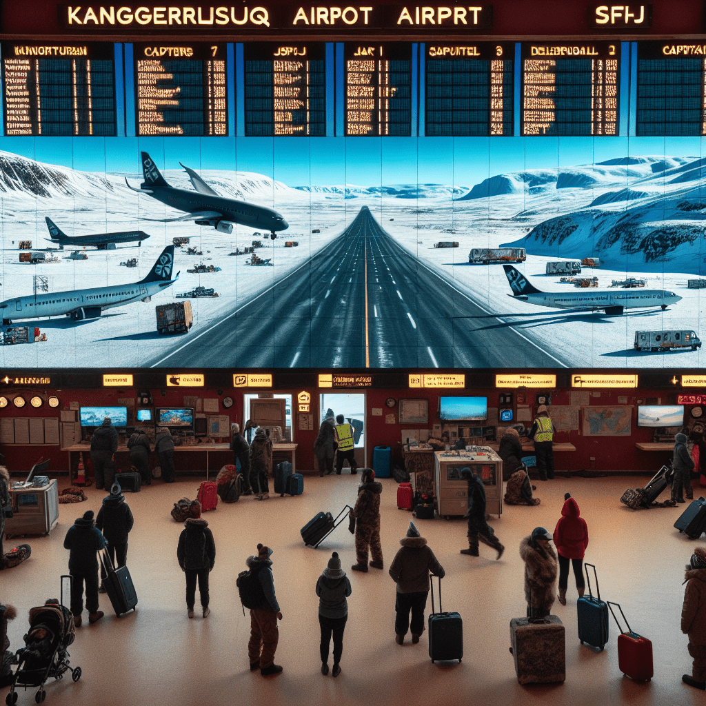 Abflüge am Flughafen Kangerlussuaq(SFJ)