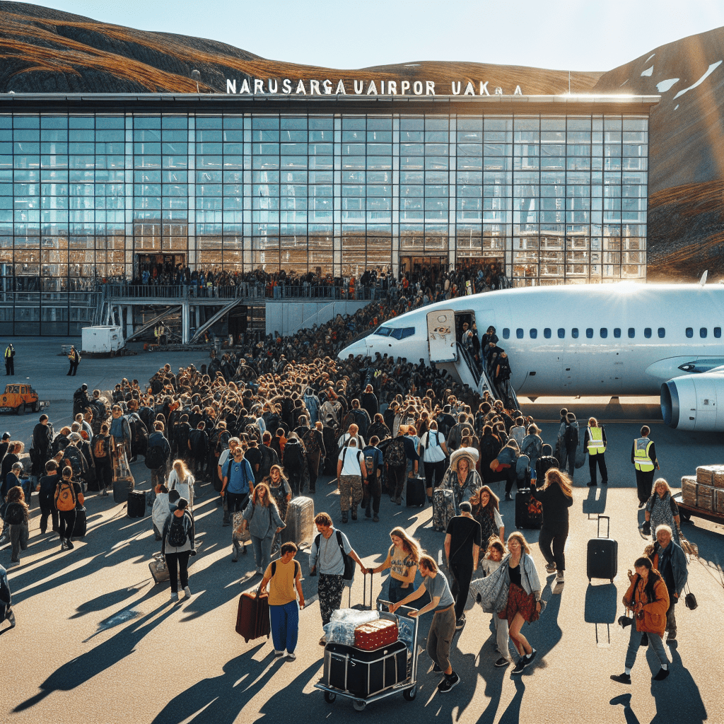 Ankünfte am Flughafen Narsarsuaq(UAK)