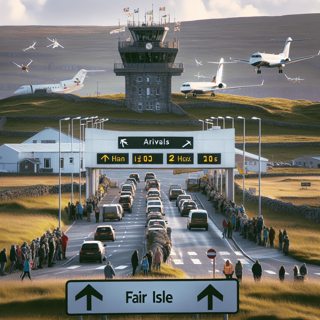 Ankünfte am Flughafen Fair Isle(FIE)