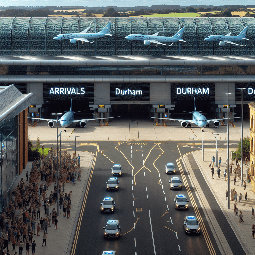 Ankünfte am Flughafen Durham(MME)