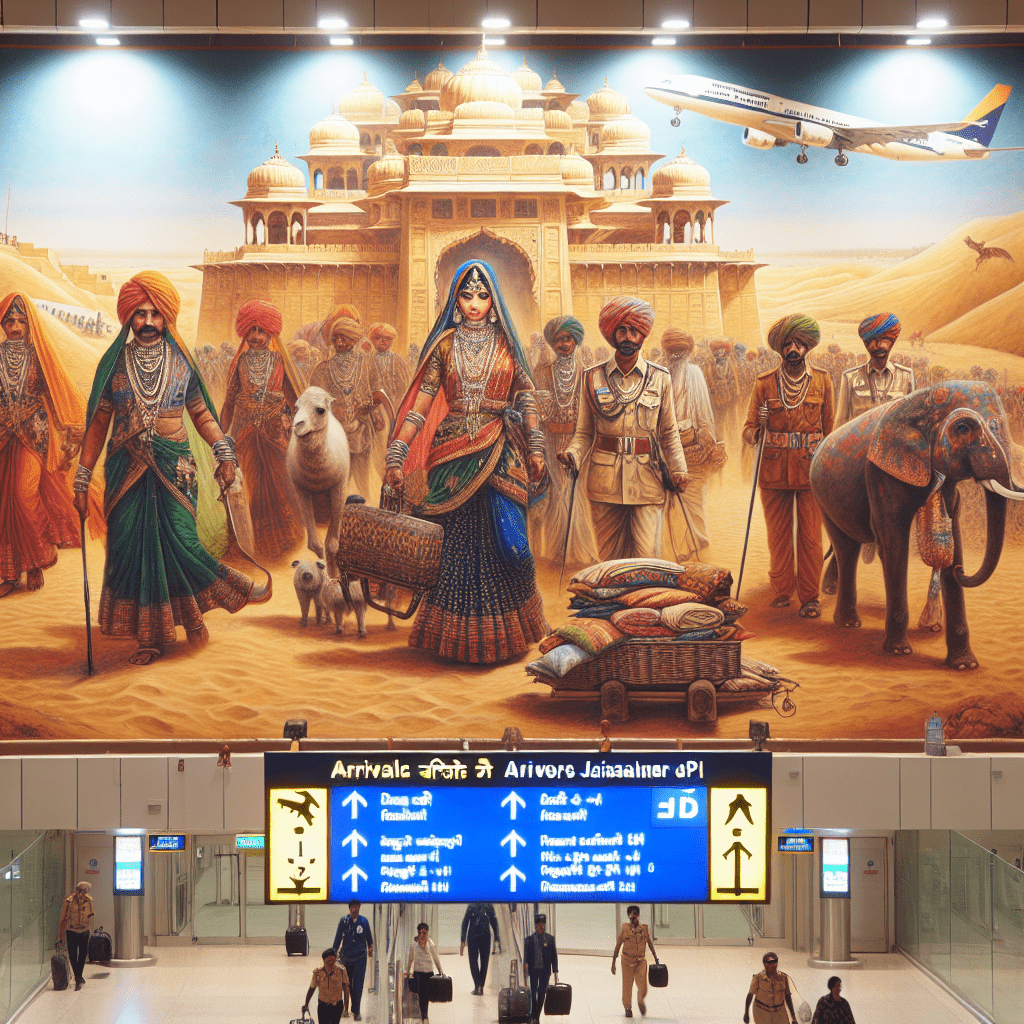 Ankünfte am Flughafen Jaisalmer(JSA)