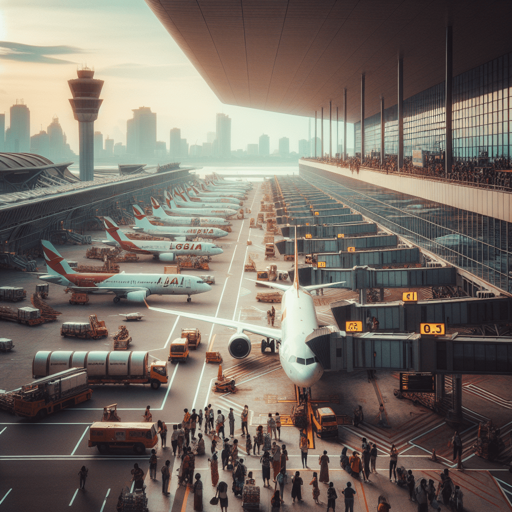 Abflüge am Flughafen Jakarta(CGK)