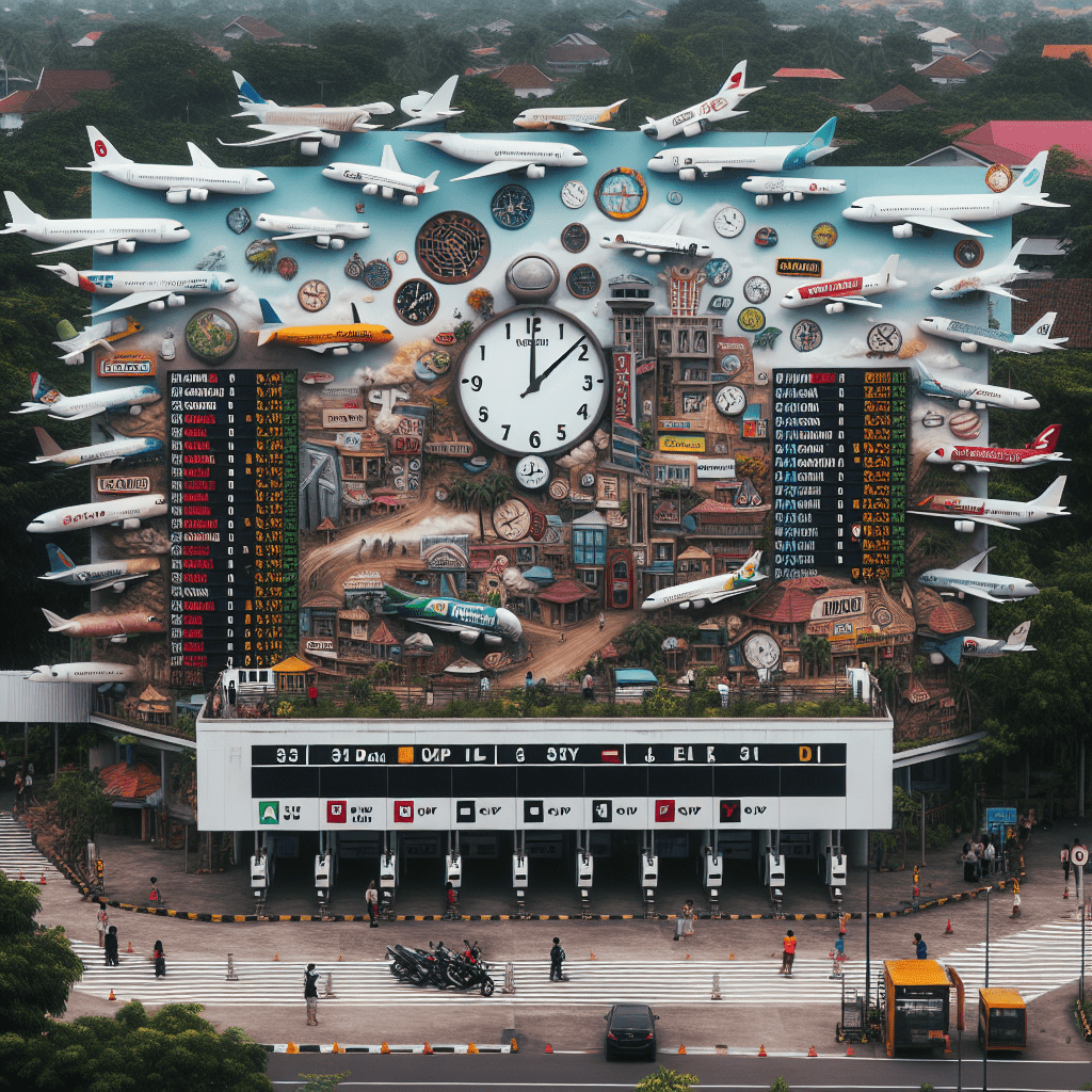 Abflüge am Flughafen Yogyakarta(JOG)