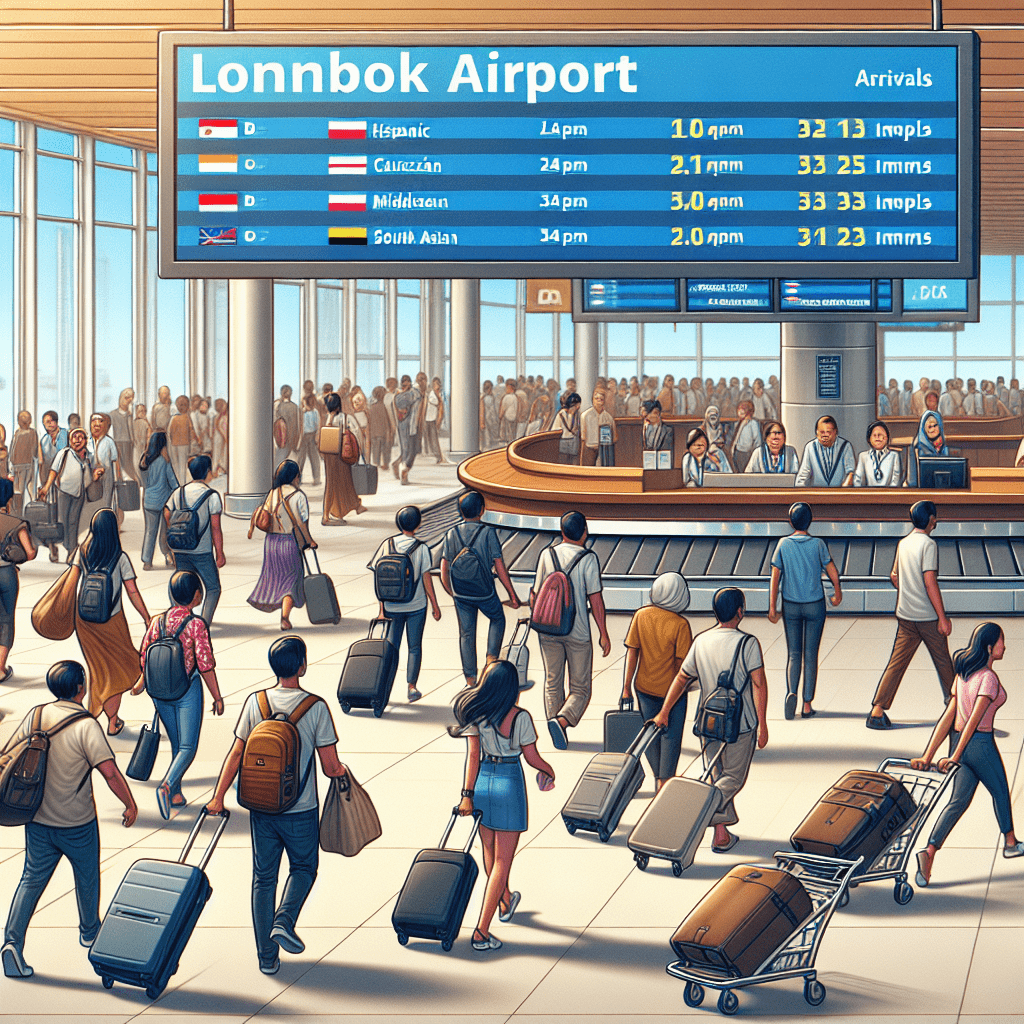 Ankünfte am Flughafen Lombok(LOP)