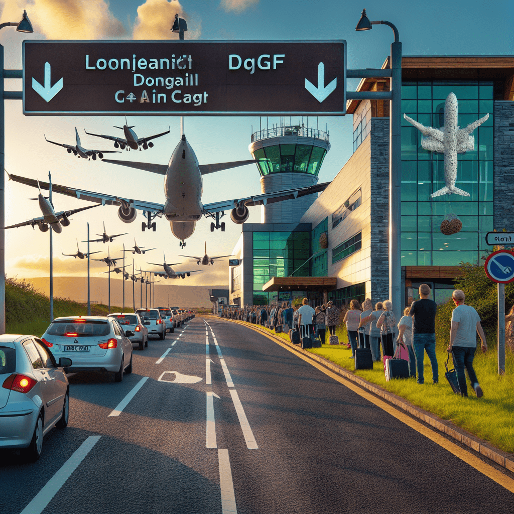 Ankünfte am Flughafen Donegal(CFN)