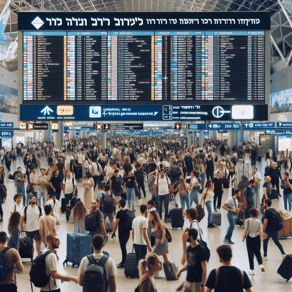 Ankünfte am Flughafen Tel Aviv Ben Gurion(TLV)