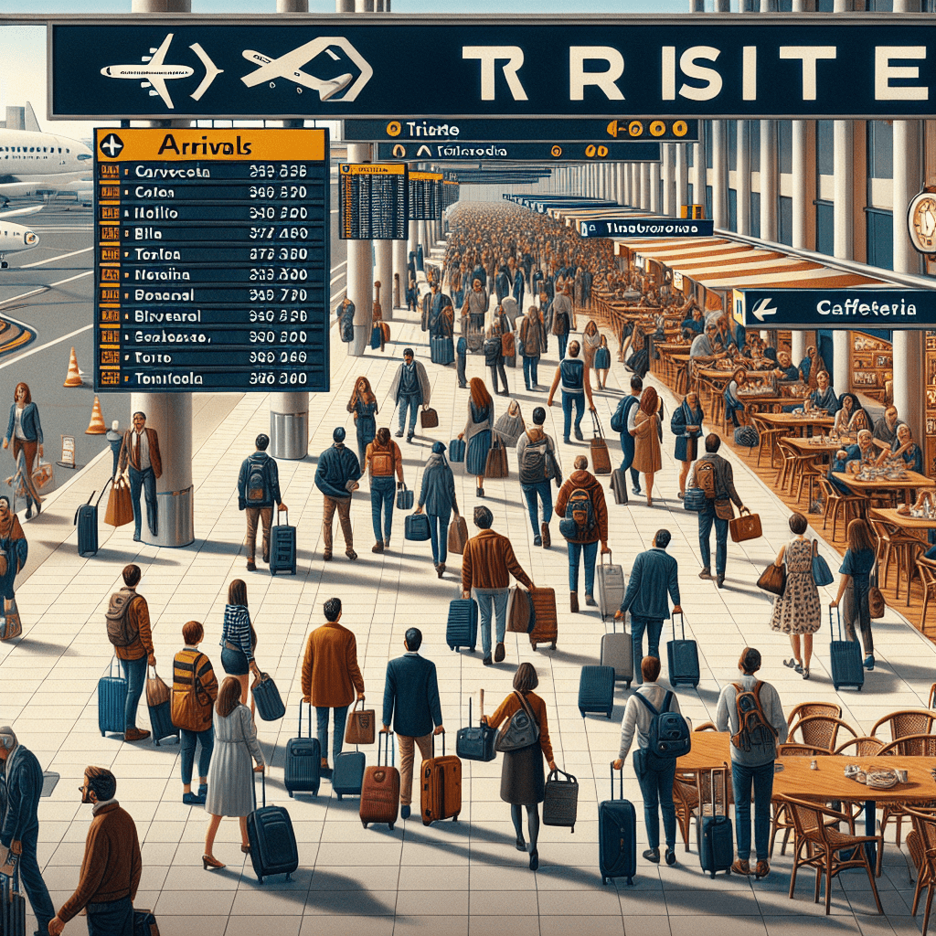 Ankünfte am Flughafen Triest(TRS)