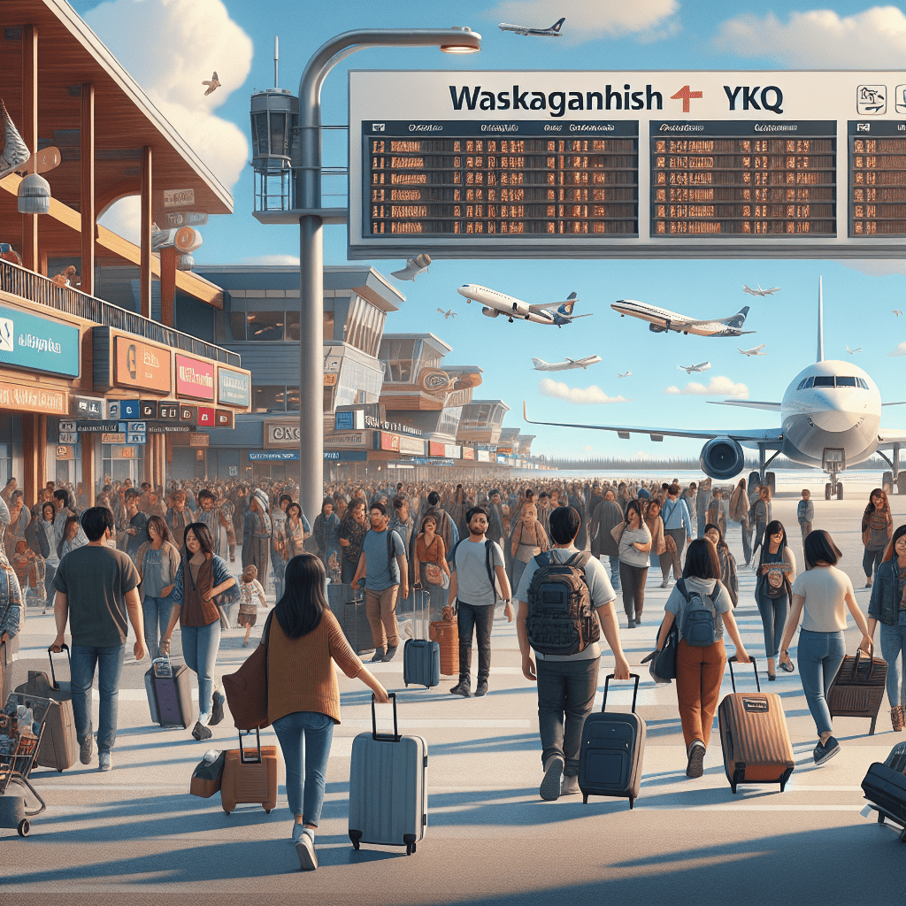 Ankünfte am Flughafen Waskaganish(YKQ)