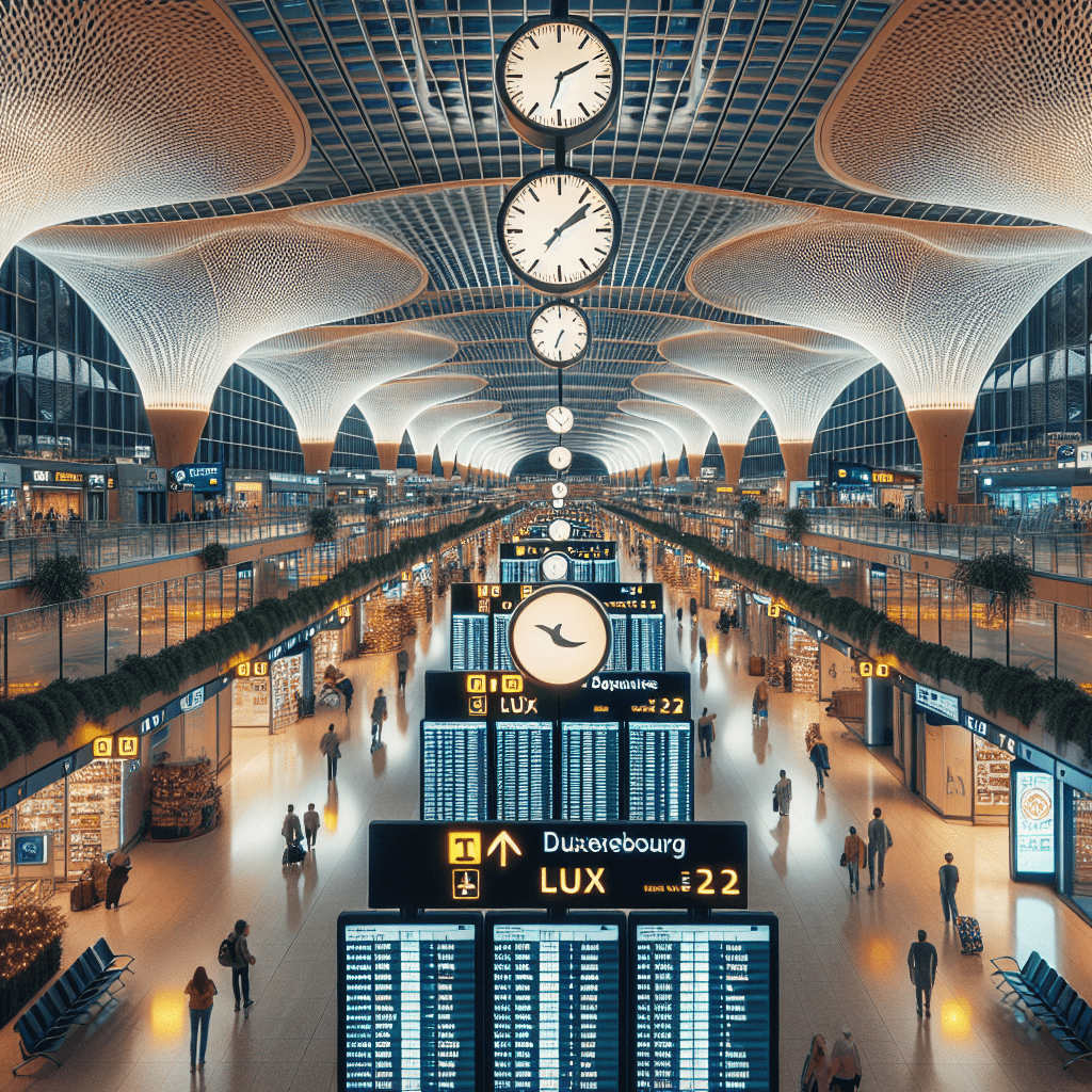 Abflüge am Flughafen Luxemburg(LUX)