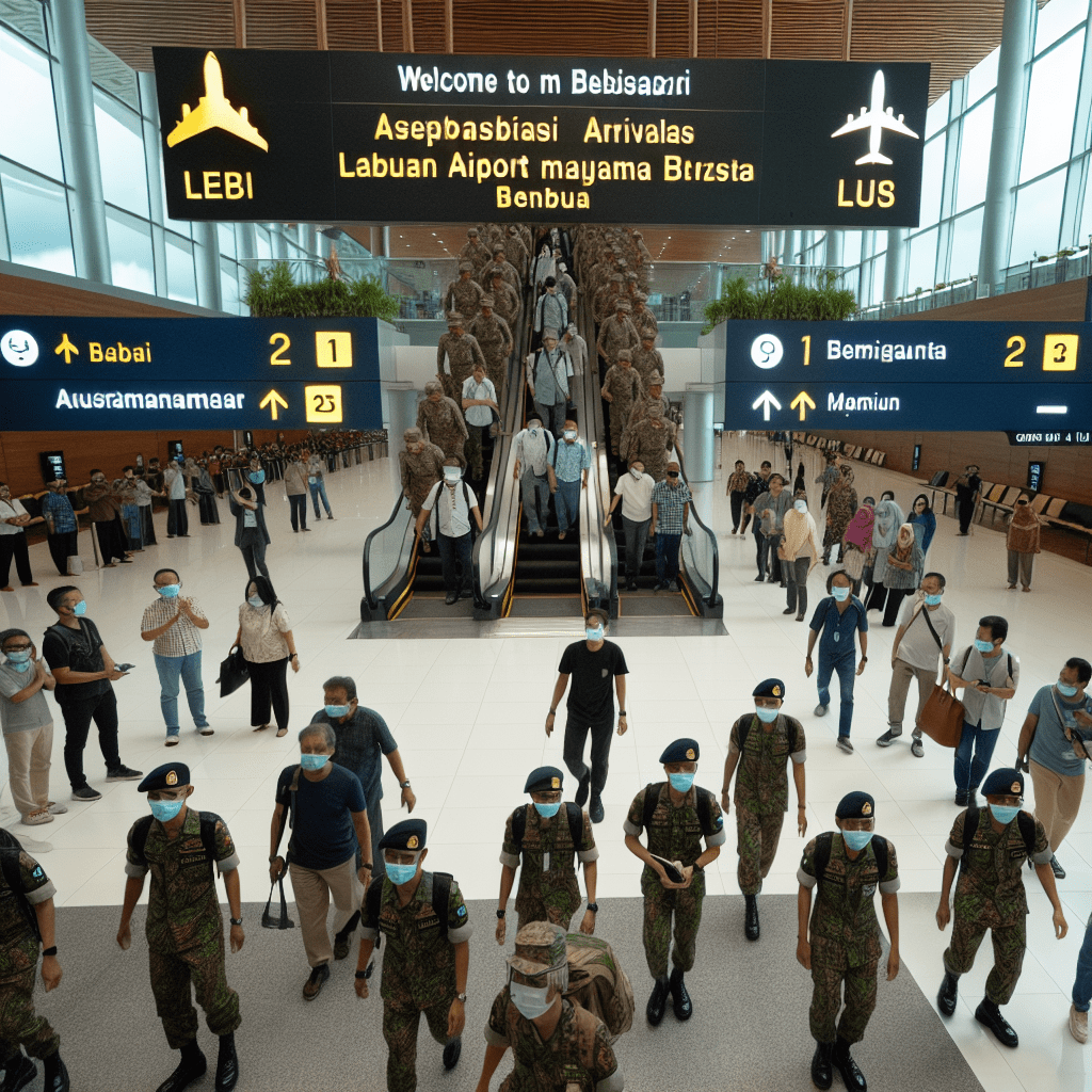 Ankünfte am Flughafen Labuan(LBU)