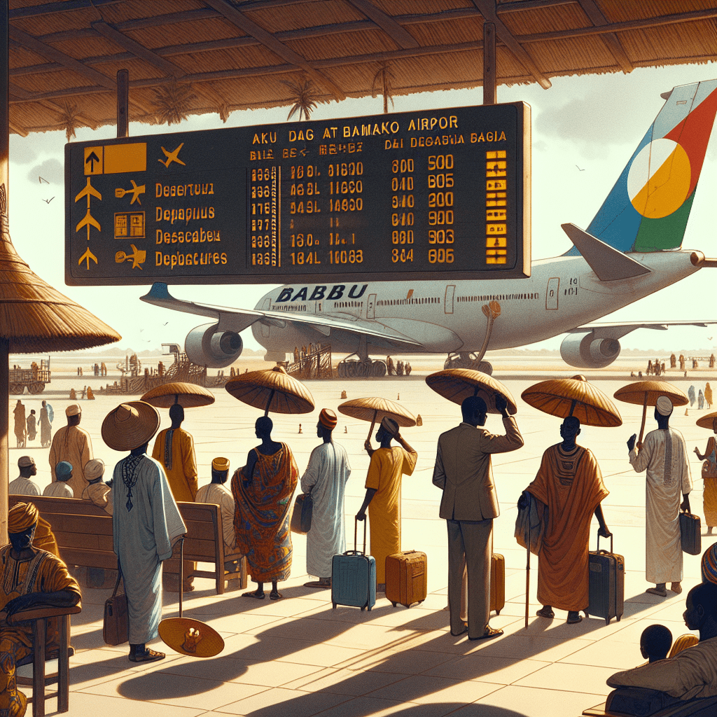 Abflüge am Flughafen Bamako(BKO)