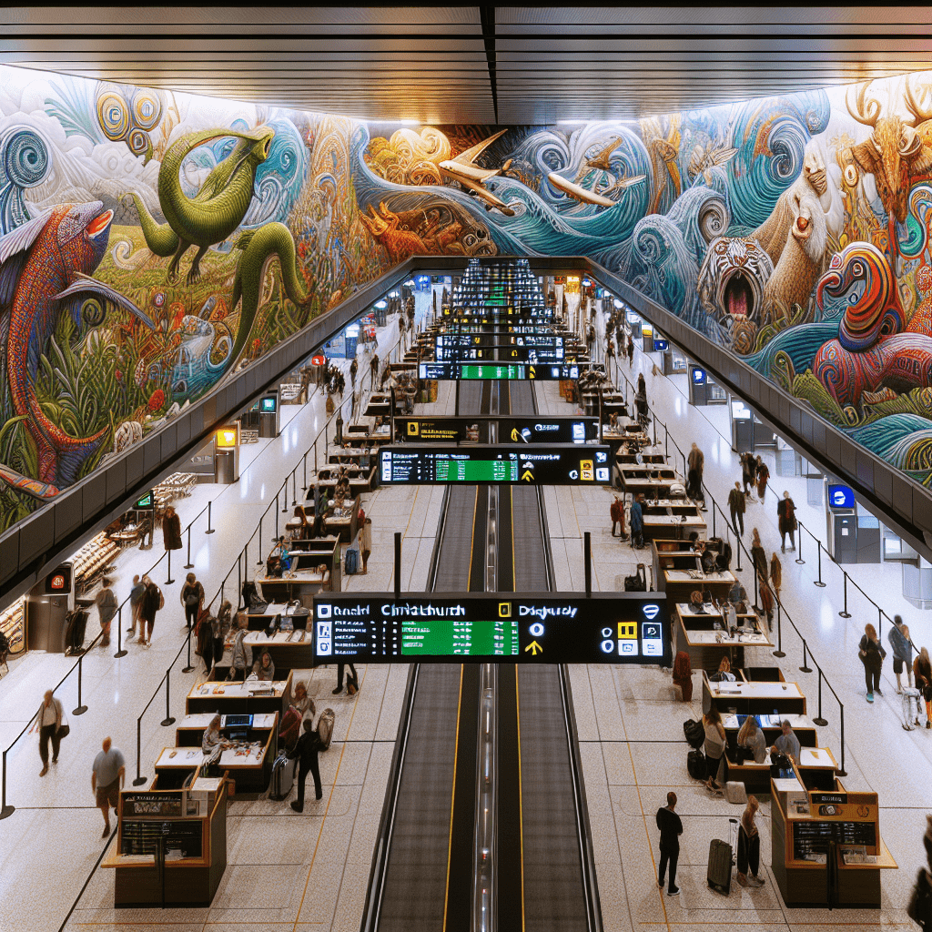 Abflüge am Flughafen Christchurch(CHC)