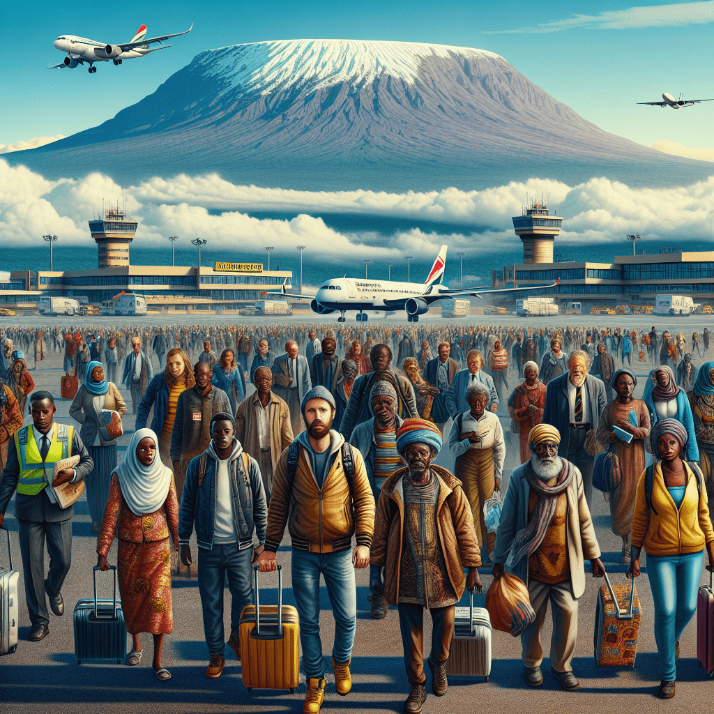 Ankünfte am Flughafen Kilimandscharo(JRO)