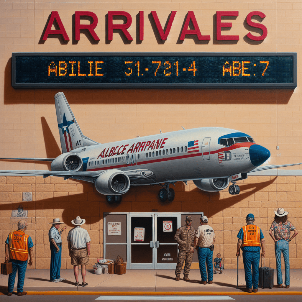 Ankünfte am Flughafen Abilene(ABI)
