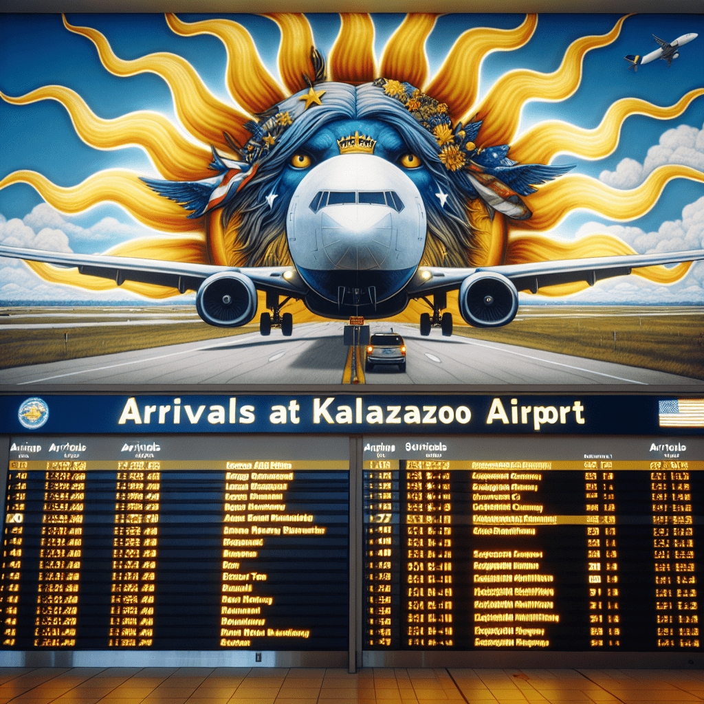 Ankünfte am Flughafen Kalamazoo(AZO)
