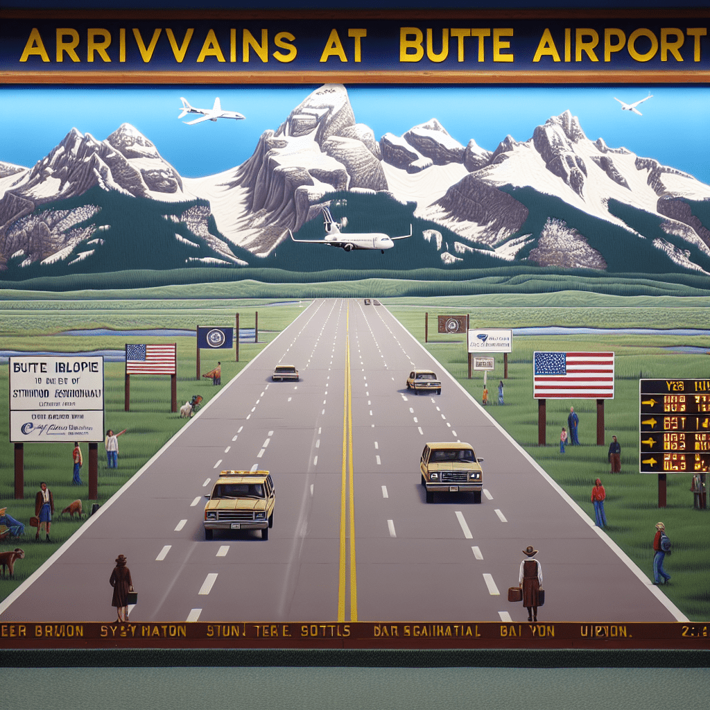 Ankünfte am Flughafen Butte(BTM)