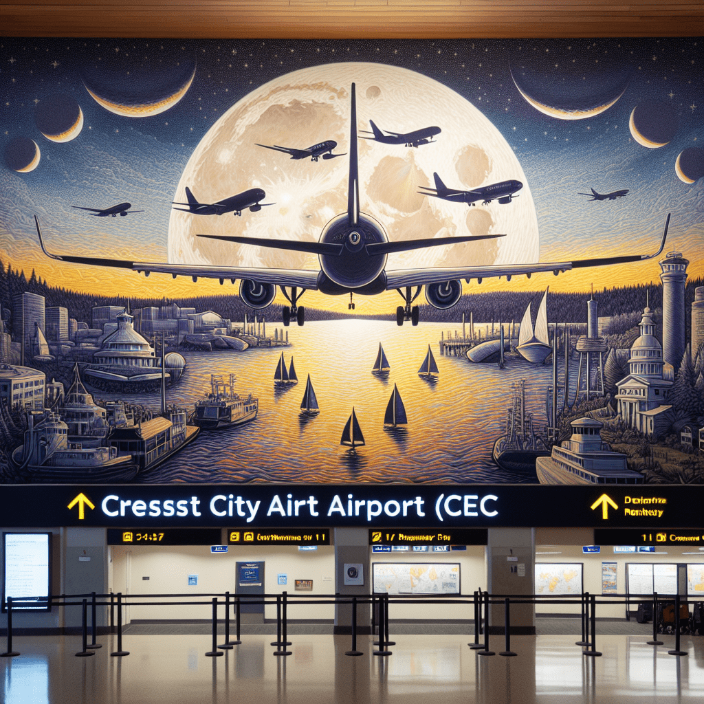 Abflüge am Flughafen Crescent City(CEC)