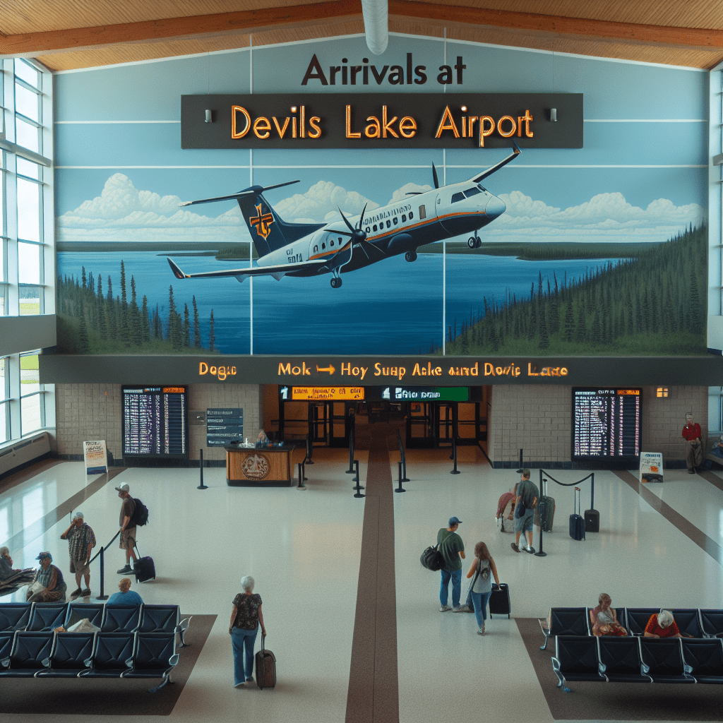 Ankünfte am Flughafen Devils Lake(DVL)