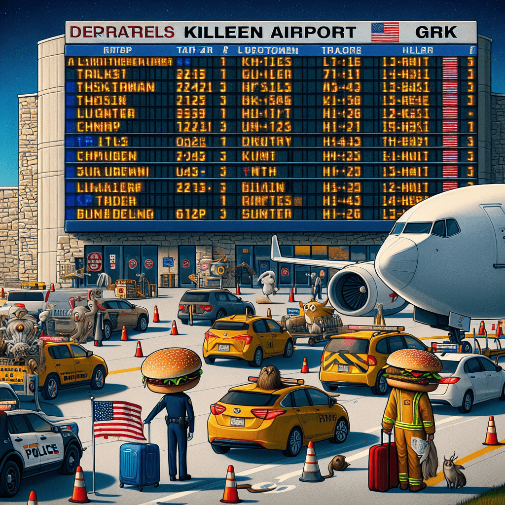 Abflüge am Flughafen Killeen(GRK)