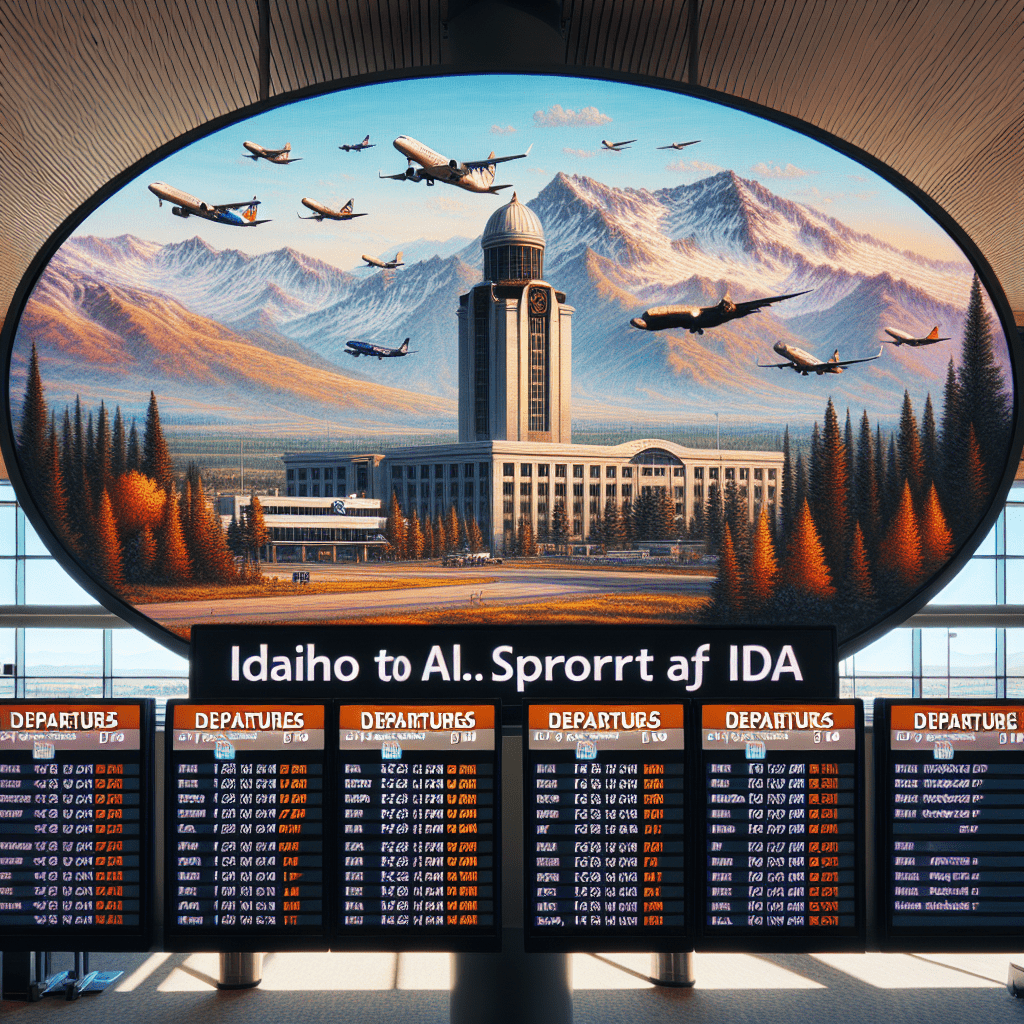 Abflüge am Flughafen Idaho Falls(IDA)