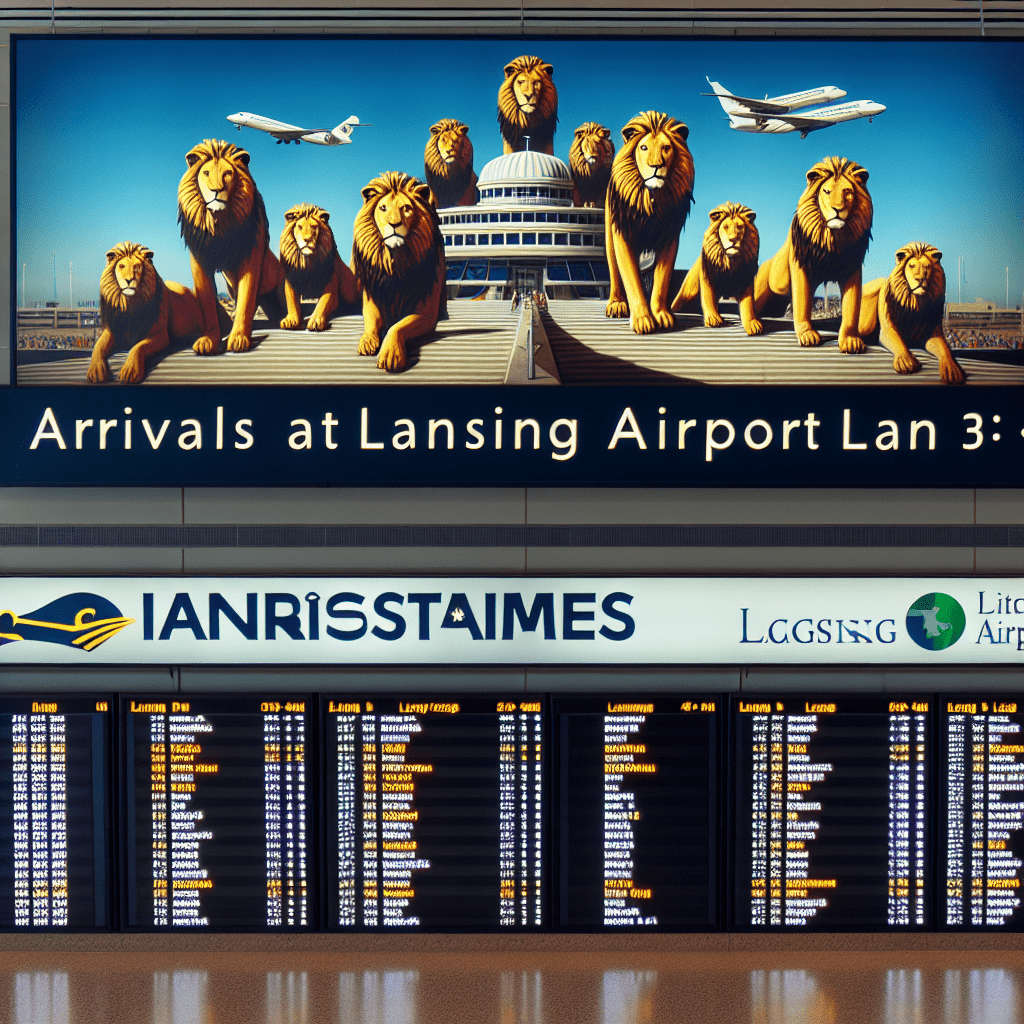 Ankünfte am Flughafen Lansing(LAN)