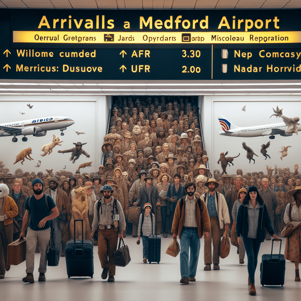 Ankünfte am Flughafen Medford(MFR)
