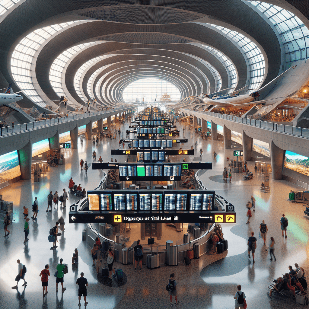 Abflüge am Flughafen Salt Lake City(SLC)