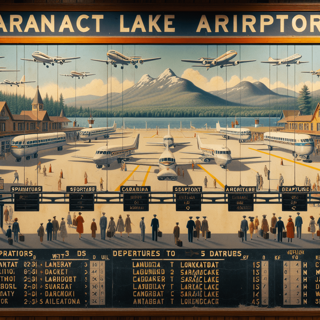 Abflüge am Flughafen Saranac Lake(SLK)