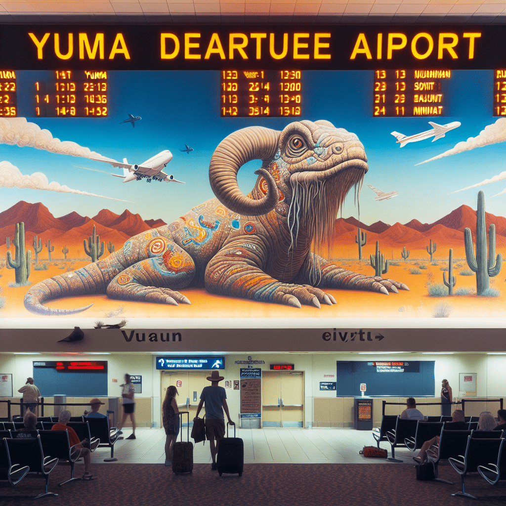 Abflüge am Flughafen Yuma(YUM)