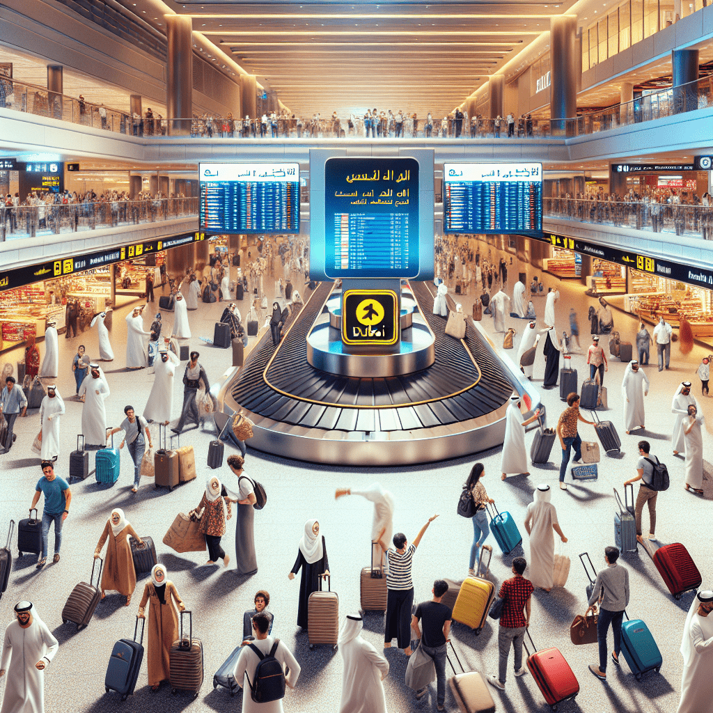 Ankünfte am Flughafen Dubai(DXB)