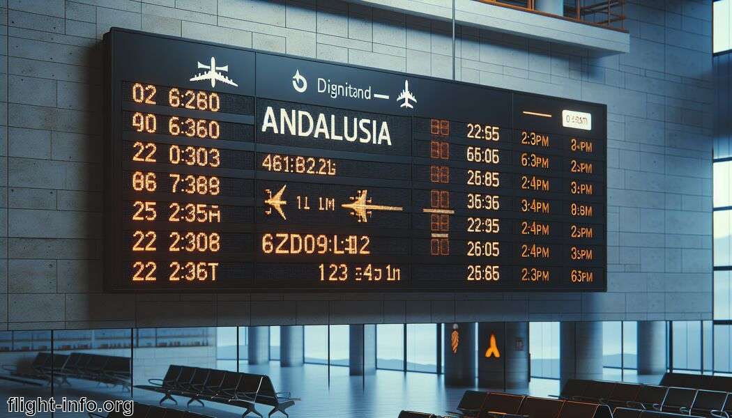 Durchschnittliche Flugzeiten: 2,5 bis 3 Stunden - Wie lange fliegt man nach Andalusien?