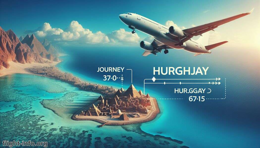 Airlines bieten unterschiedliche Routen an - Wie lange fliegt man nach Hurghada?