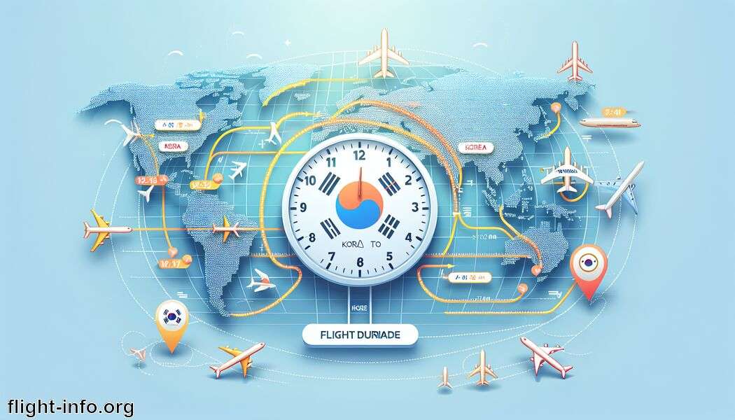 Reisezeit inklusive Check-In und Transfers beachten - Wie lange fliegt man nach Korea?