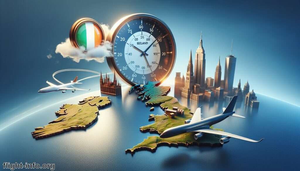 Wie lange fliegt man nach Irland?